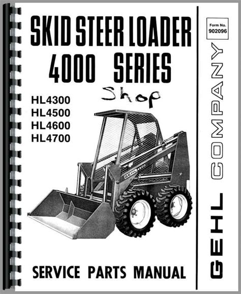 gehl 4525 skid steer specs|gehl 4500 parts diagram.